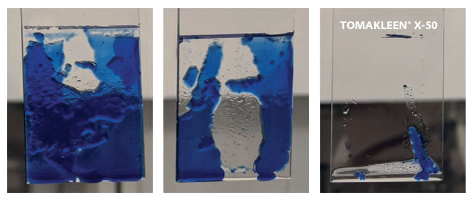 Immersion degreasing testing